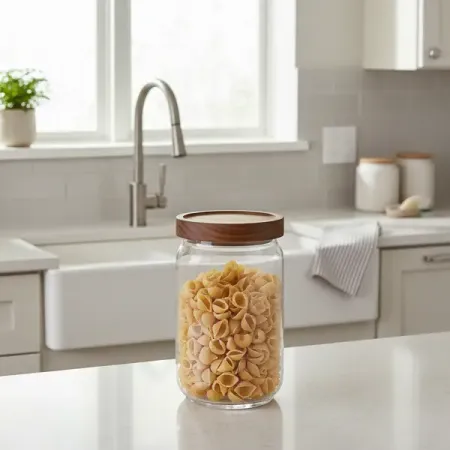 Банка для сыпучих продуктов Vidage 0.75 л с крышкой стекло цвет прозрачный moonbiffy банка для специй 4 в 1 зелёная синяя