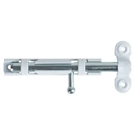 Шпингалетный замок мебельный ЗТ-3 7 см цвет белый сейф мебельный aiko t 230 kl 230х310х250мм ключевой замок