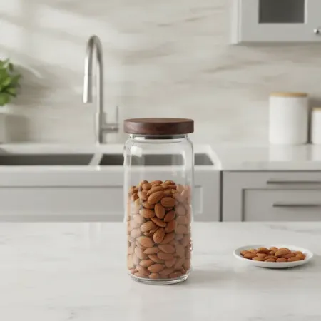 Банка для сыпучих продуктов Vidage 1 л стекло цвет прозрачный moonbiffy банка для специй 4 в 1 зелёная синяя