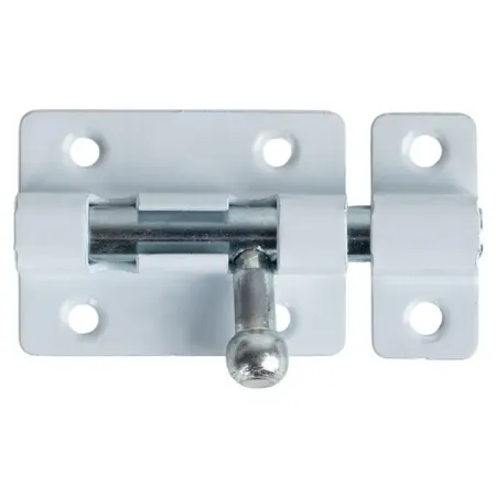 Шпингалетный замок мебельный ЗТ-4 7 см цвет белый сейф мебельный aiko t 230 kl 230х310х250мм ключевой замок