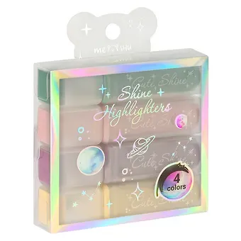 Текстовыделители 4 цвета 