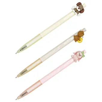 Ручка шариковая автоматическая синяя 