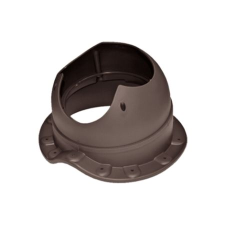 Проходной элемент Krovent Base-VT Wave 110 для готовой кровли из металлочерепицы коричневый