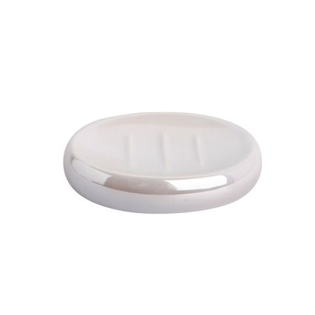 Мыльница для ванной Fora Morning настольная керамика белая/серая (FOR-MOG036)