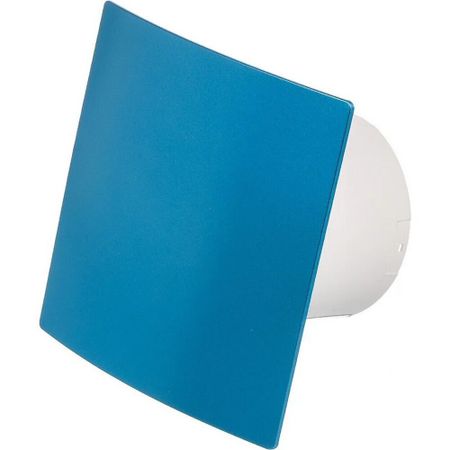 Вентилятор осевой Эвент Т 160х160 мм d100 мм синий