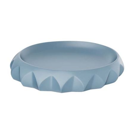 Мыльница для ванной Fora Triangle настольная полирезин серая (FOR-TRN036)