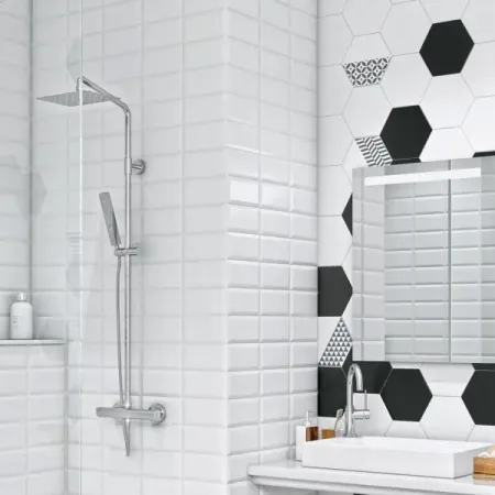 Плитка настенная KREAFORTA Руасси 9.9x20 см 0.792 м² матовая цвет белый