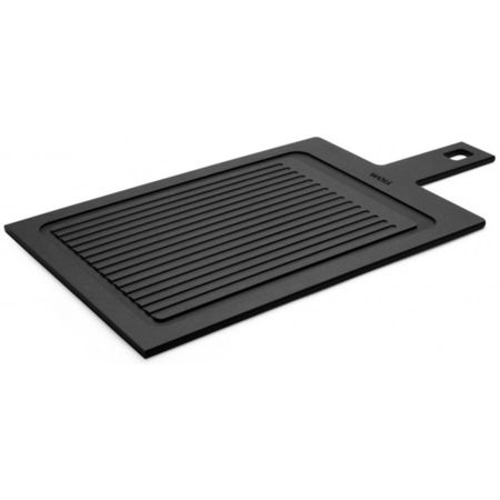 Доска Woll разделочная с ручкой для хлеба, решетка, 49x25x0,7см