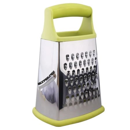 Терка Bekker Lime четырехсторонняя, зелёная, 24 см