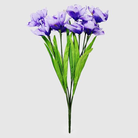 Букет ириса Конэко-О искусственный, синий 52 см николай иванович сонин биология 7 кл бактерии грибы растения р т с тест задан егэ синий вертикаль фгос