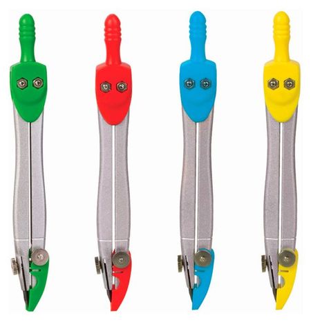 Циркуль BRAUBERG Klasse 115 мм, 1 шт в ассортименте