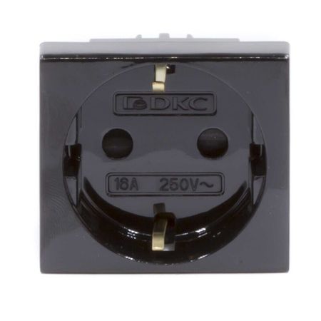 Розетка для кабель-канала DKC Viva черная со шторками 2 модуля (45205) сора наумова дзюсан академия фантом