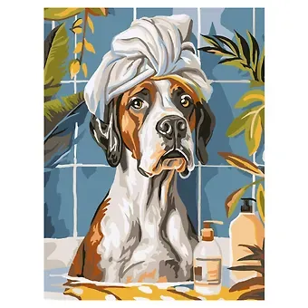 Картина по номерам на картоне ТРИ СОВЫ 