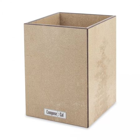 Подставка Composeeat для кухонных принадлежностей, универсальная, 12х12х17 см, порфир кремовый, композитный материал