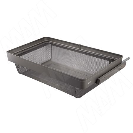 ESENTA Корзина для белья, 700 мм, графит, плавн. закр. (ES70BAGP)