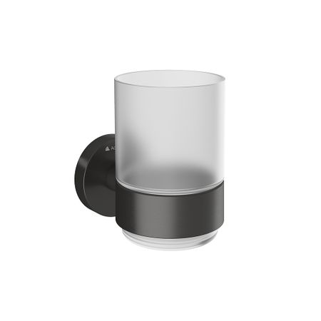 Стакан Aqueduto Ponto для зубных щеток, оружейная сталь