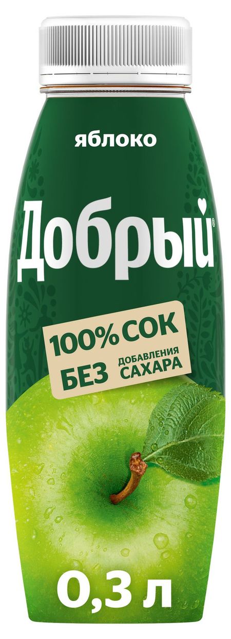 Сок Добрый Яблоко, 300 мл