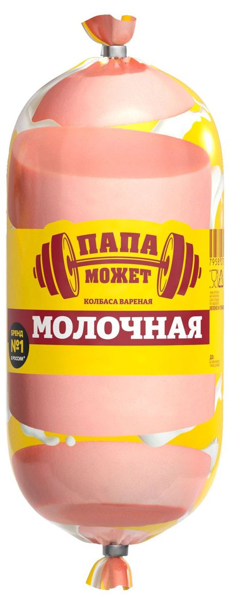 Колбаса вареная Папа Может! молочная, 500 г