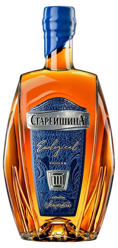Коньяк Старейшина Ecological Россия, 0,5 л