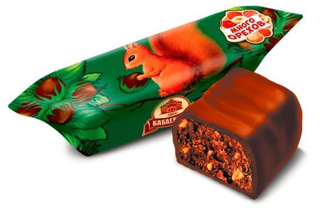 Конфеты Бабаевский Белочка, вес