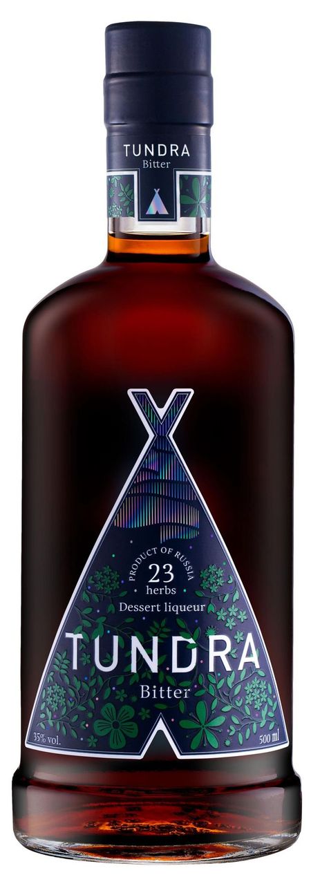 Ликер Tundra Bitter десертный Россия, 0,5 л
