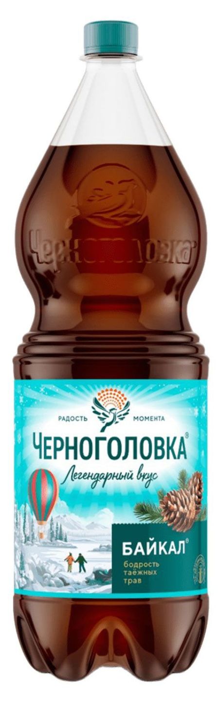 Напиток газированный Черноголовка Байкал, 2 л