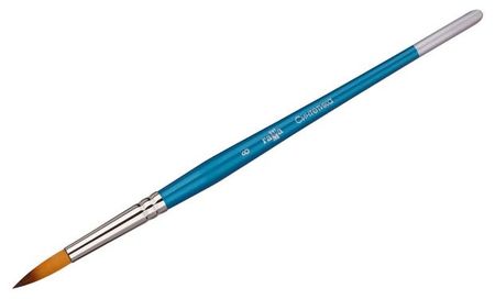 Кисть художественная Гамма синтетика 08 кисть художественная галерея синтетика круглая короткая ручка 2 гамма