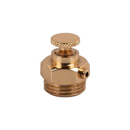 Воздухоотводчик правый SR Rubinetterie 0327-1 1/2 НР(ш) для радиатора ручной (0327-1500D000)