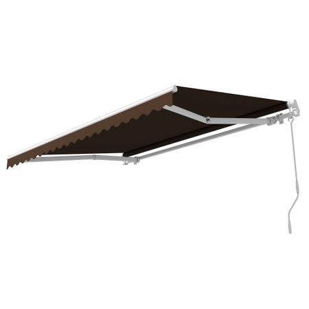 Выдвижной навес маркиза 3х2 м Sunset Boutique Pergamon коричневый алина кускова все хорошо прекрасная маркиза