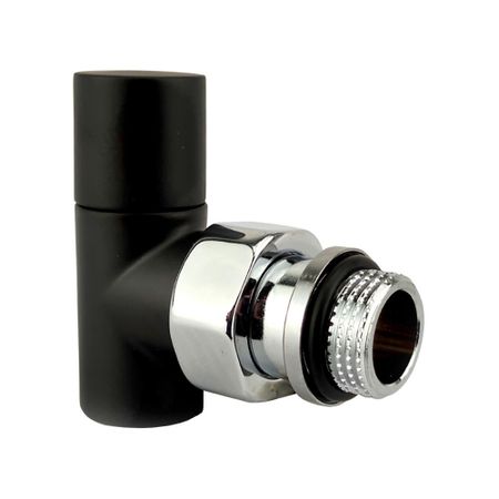 Клапан регулирующий угловой SR Rubinetterie Tondera Light 1/2 ВР(г) х 1/2 НР(ш) для радиатора (0774-1500VC0S)