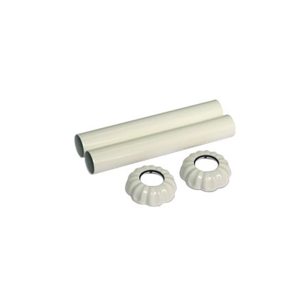 Трубки SR Rubinetterie декоративные 18-20 мм для радиатора белые (0497-1500V16A) vmq белые силиконовые уплотнительные кольца cs 5 мм