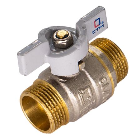 Кран шаровой латунный СТМ Стандарт 3/4 НР(ш) х 3/4 НР(ш) бабочка прямой (CWMMB034) технологии искусственного интеллекта в uls системах учебное пособие для вузов