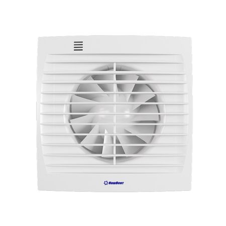 Вентилятор осевой НашВент Твист с обратным клапаном 181х181 мм d125 мм белый