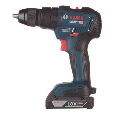 Дрель-шуруповерт ударная аккумуляторная Bosch GSB 18V-50 18 В 2 Ач (06019H5120)