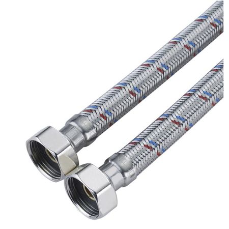 Подводка гибкая для воды СТМ 3/4 ВР(г) х 3/4 ВР(г) 40 см (CWGHF040)