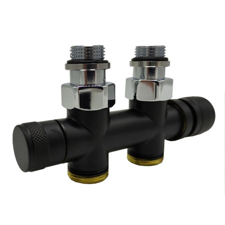 Узел нижнего подключения SR Rubinetterie Tondera 1/2 НР(ш) х 3/4 НР(ш) ЕК для радиатора (0682-1500VCES)