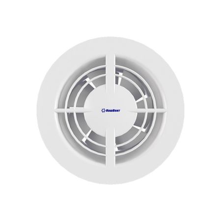 Вентилятор осевой НашВент Диско 166х166 мм d125 мм белый