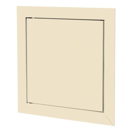 Люк ревизионный НашВент Дверца Д пластиковый 150х200 мм накладной слоновая кость