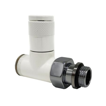 Клапан регулирующий SR Rubinetterie Tondera 1/2 НР(ш) х 3/4 НР(ш) ЕК для радиатора (0625-1500VCEA)