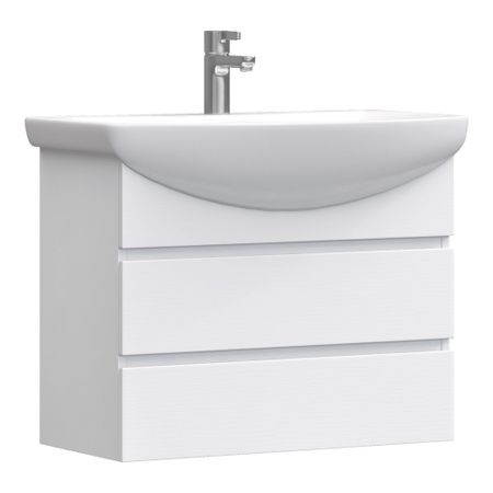 Тумба под раковину Vigo Wing 60 см подвесная белая (tp.WIN.BAL.60.2Y белый)