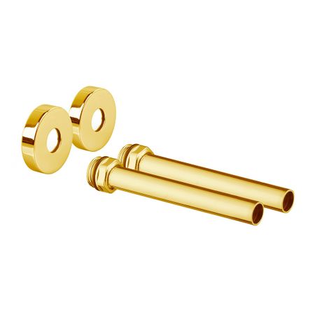 Трубки SR Rubinetterie декоративные 15 мм для радиатора с отражателем золото (A491-1500DE15)