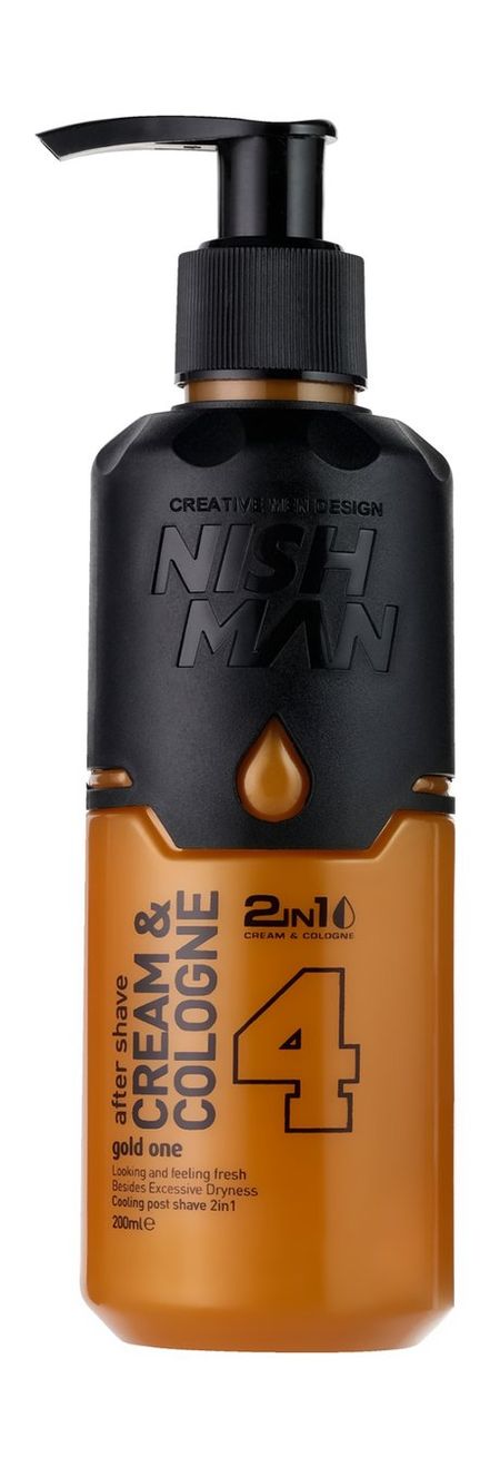 Nishman After Shave Cream and Cologne 4 Gold One