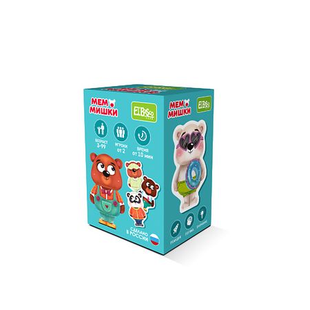 Настольная игра EL'BASCO Настольная игра  МЕМО Мишки