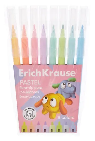 Фломастеры 8 цветов 