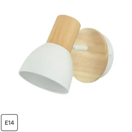 Спот поворотный Inspire Venosa 1 лампа E14 0.75 м² цвет белый