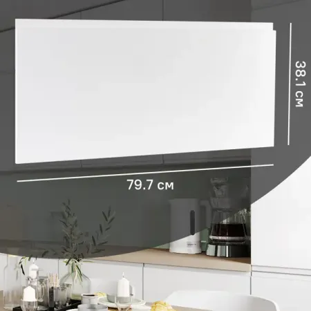 Фасад выдвижного ящика Токио 79.7x38.1 см DELINIA ID МДФ цвет белый александр евгеньевич куланов музей шпионский токио