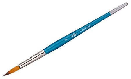 Кисть художественная Гамма синтетика 09 кисть художественная галерея синтетика круглая короткая ручка 2 гамма