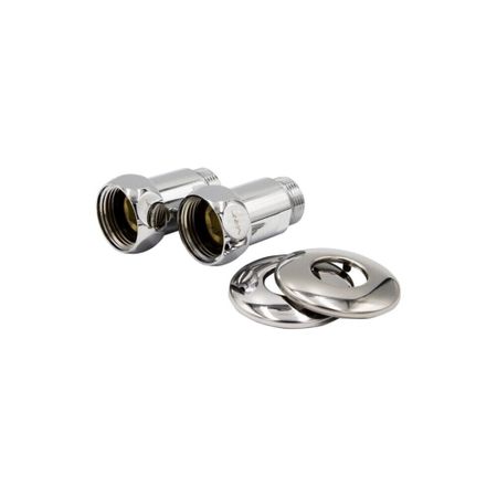 Соединитель прямой для полотенцесушителя VRT 1 ВР(г) х 3/4 НР(ш) хром