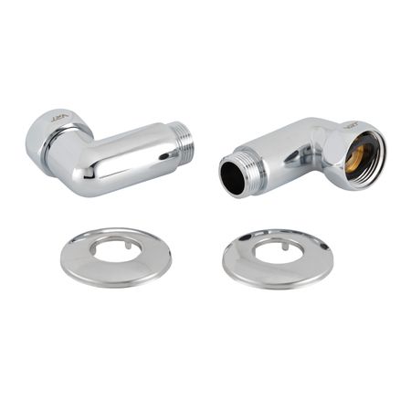 Соединитель угловой для полотенцесушителя VRT 1 ВР(г) х 3/4 НР(ш) хром