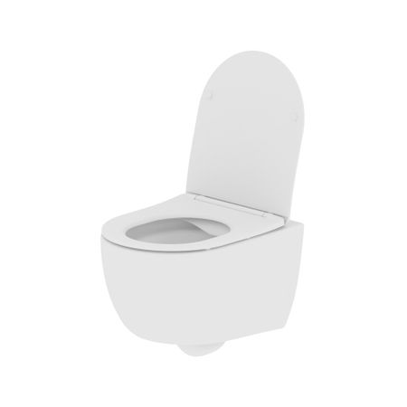 Унитаз подвесной Tokito Tatsumaki Tsunami 4.0 безободковый белый с сиденьем дюропласт микролифт (TOK-TATSUMAKI-TSU)